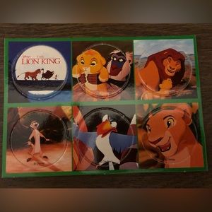 Vintage Lion King Pogs